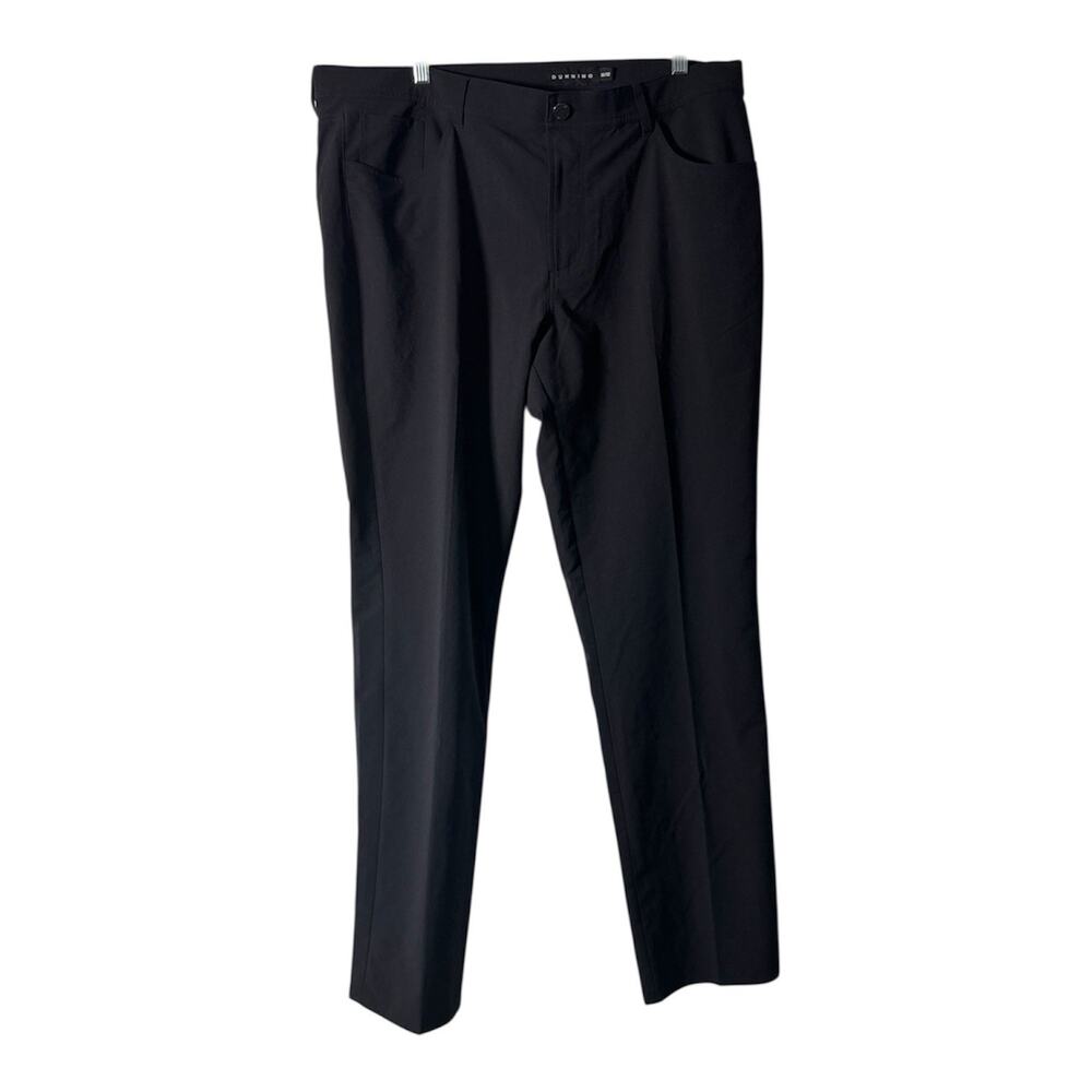 Dunning Everbest Golf Pants Men's 38x32 Black Performance Stretch Lightweight